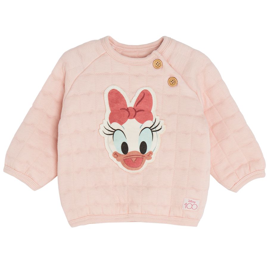 Disney jogging set with quilt Daisy Duck sweatshirt and pants