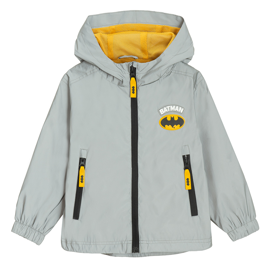 Batman zip through hooded jacket