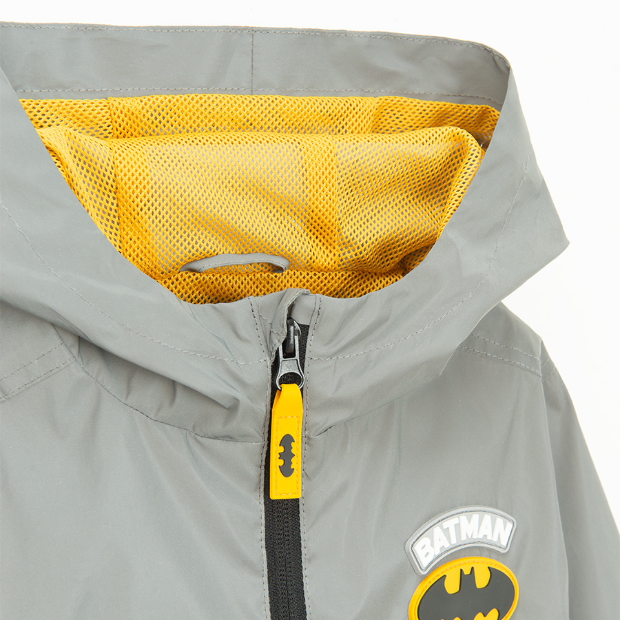 Batman zip through hooded jacket