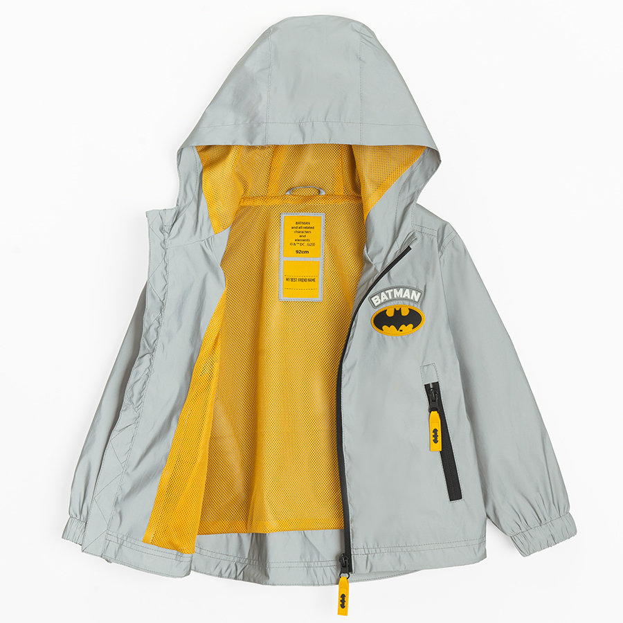 Batman zip through hooded jacket