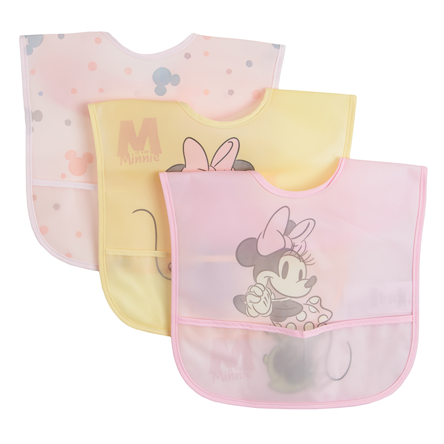 Σετ σαλιάρες 3 τμχ Minnie Mouse