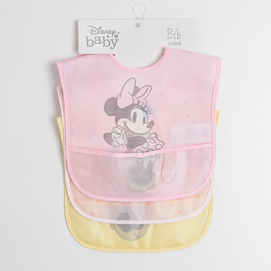 Σετ σαλιάρες 3 τμχ Minnie Mouse