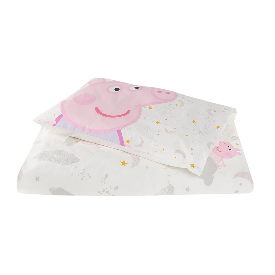 Σετ σεντόνια PEPPA PIG