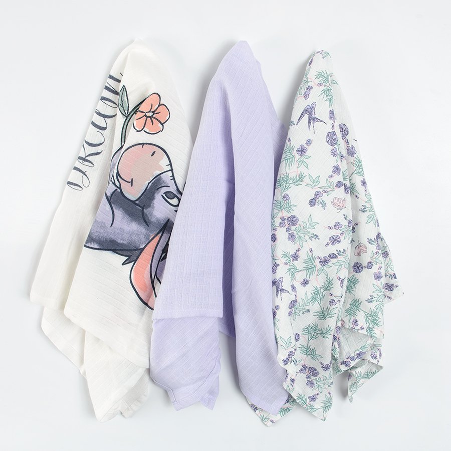 Muslin nappy 3-pack