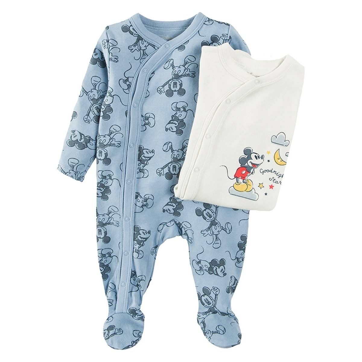 Mickey Mouse sleepsuit 2 pack