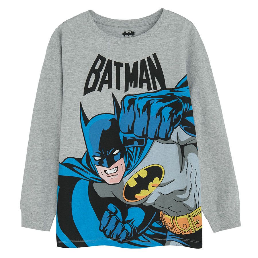 Batman long sleeve blouse and pants pyjamas