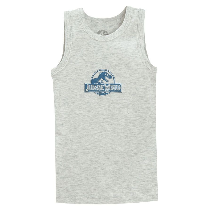 Jurrassic Park sleeveless vests- 3 pack