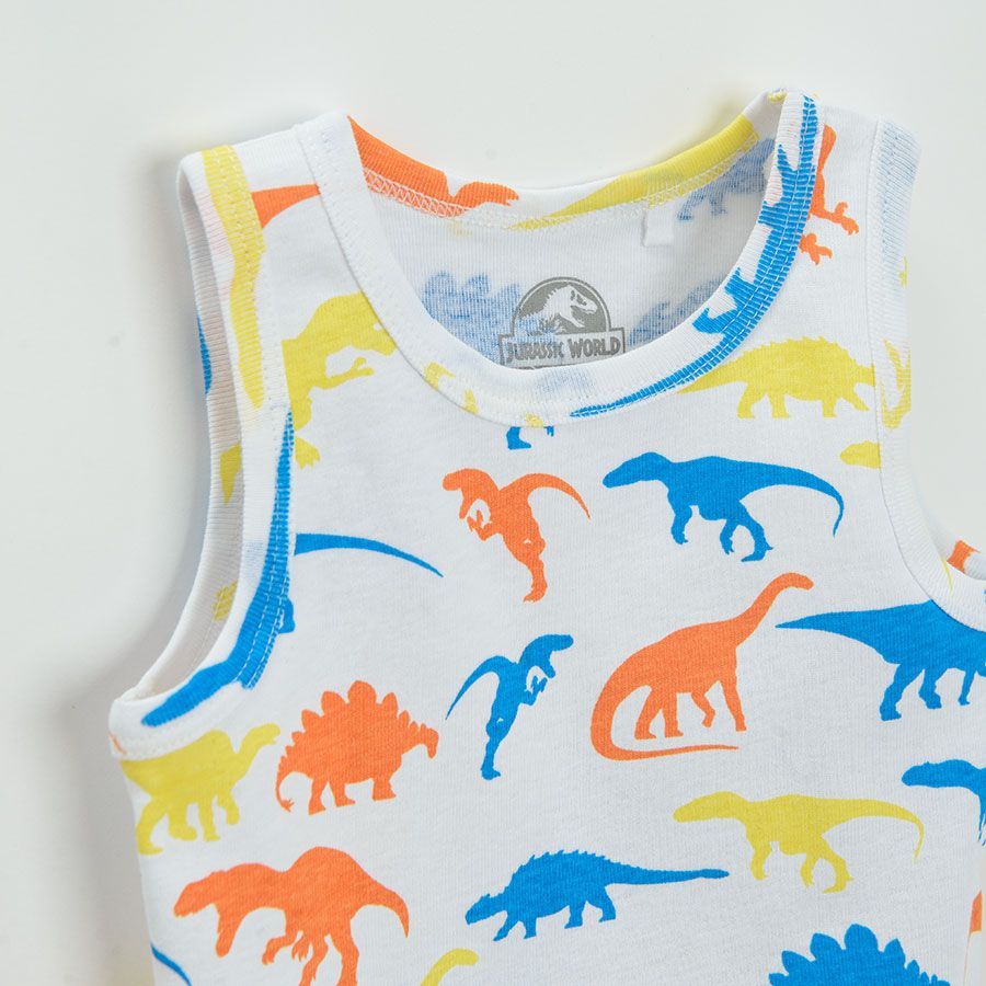 Jurrassic Park sleeveless vests- 3 pack
