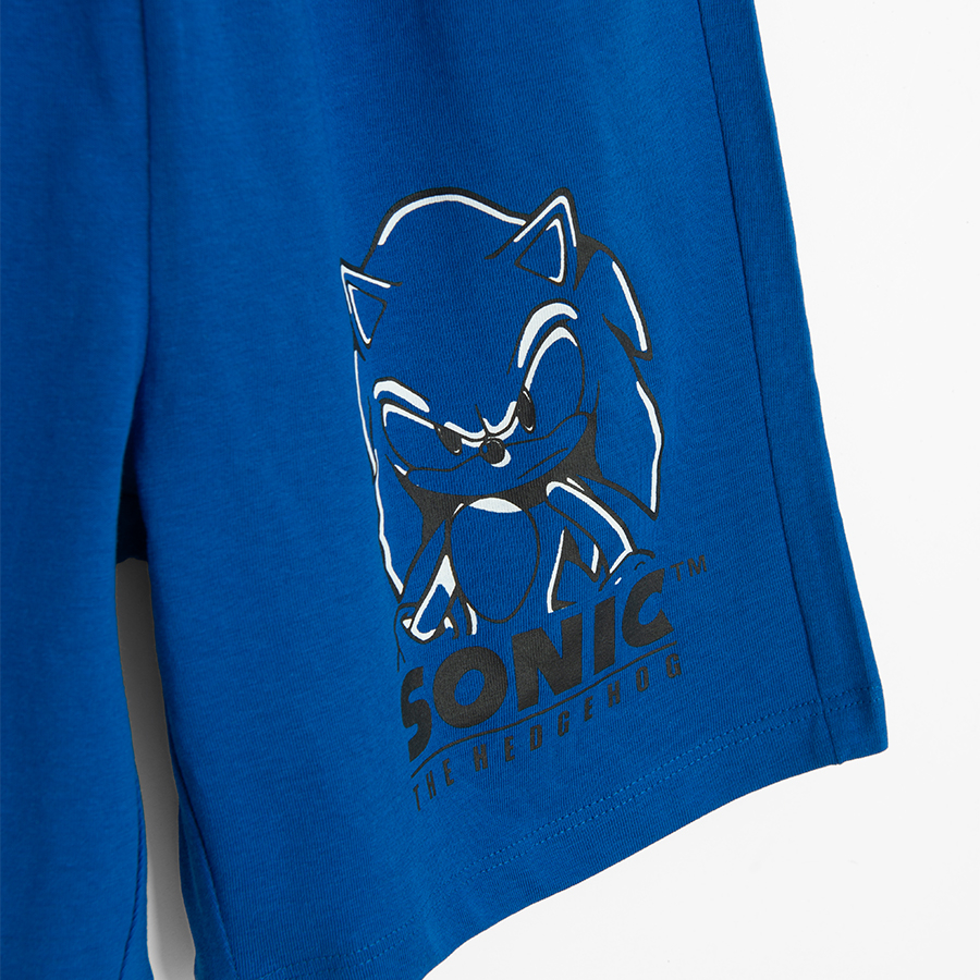 Πυτζάμα μπλε κοντομάνικη SONIC