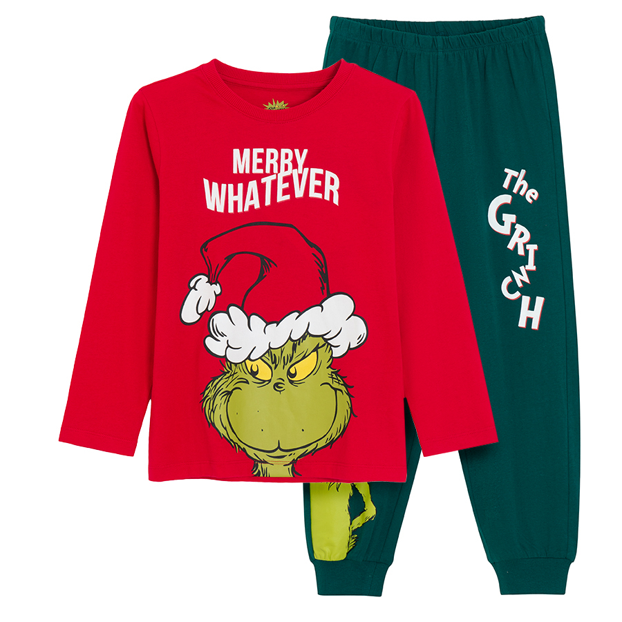 Πυτζάμες Χριστουγεννιάτικες GRINCH