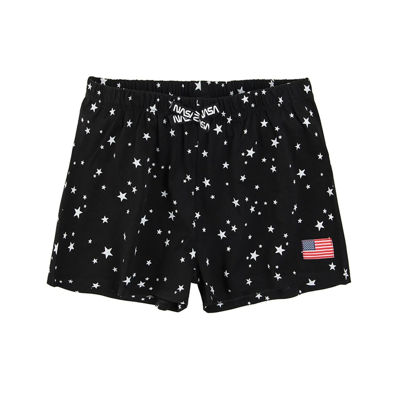 NASA short sleeve blouse and shorts pyjamas with planets print
