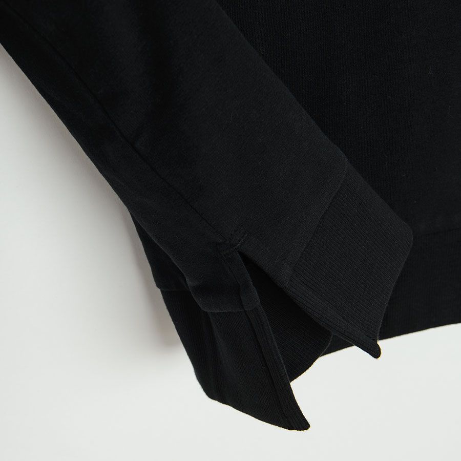 Πυτζάμες σετ μπλούζα μακρυμάνικη και παντελόνι φόρμα μαύρο με στάμπα CHUPA CHUPS
