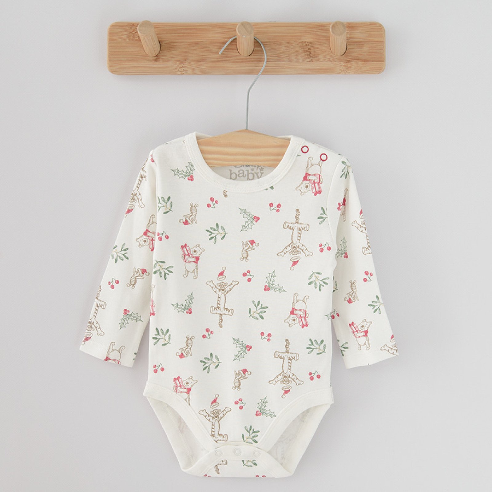Winnie the Pooh long sleeve bodysuits 3-pack