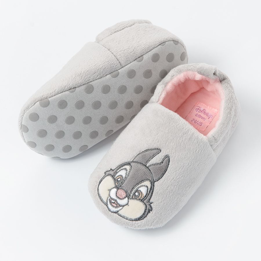 Disney Looney Tunes light grey slippers