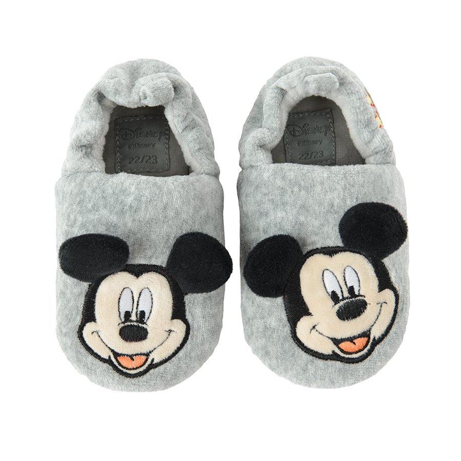 Mickey Mouse grey slippers