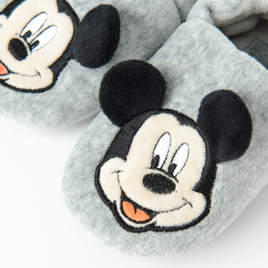Mickey Mouse grey slippers