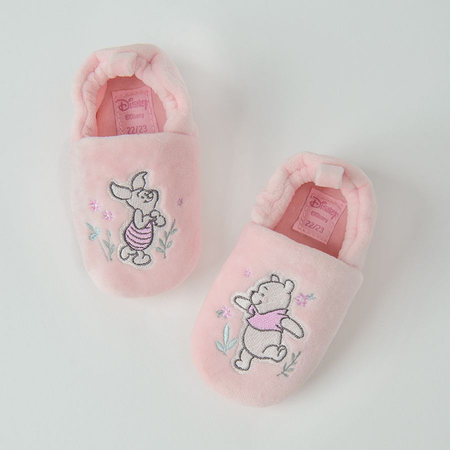 Winnie the Pooh pink slippers