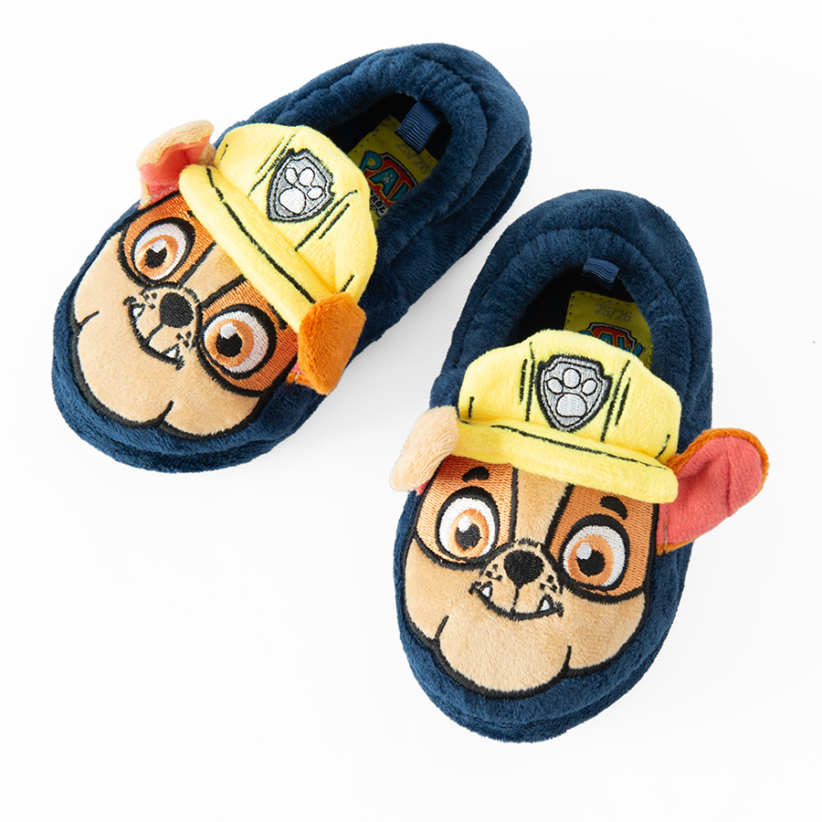 Παντοφλάκια μπλε με στάμπα PAW PATROL