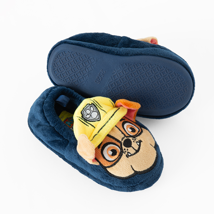 Παντοφλάκια μπλε με στάμπα PAW PATROL