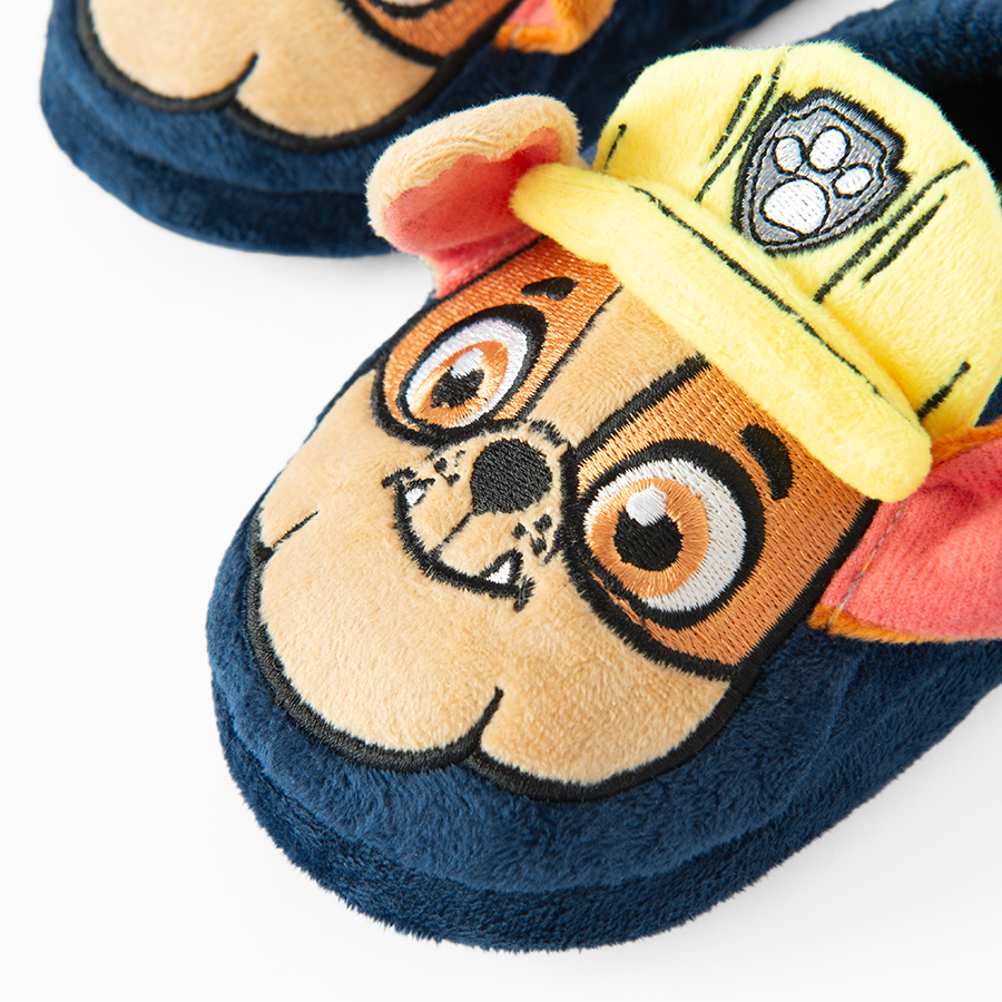 Παντοφλάκια μπλε με στάμπα PAW PATROL