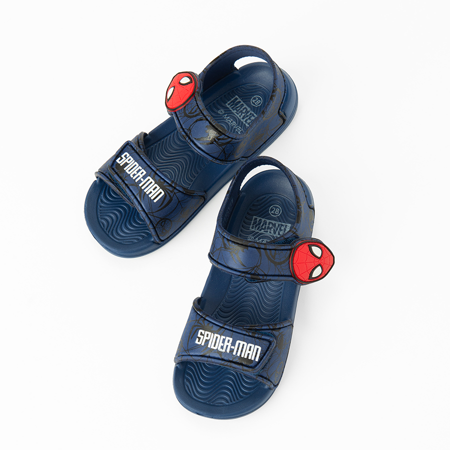 Spiderman dark blue sandals