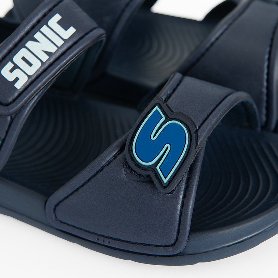 Πέδιλο μπλε σκούρο με βέλκρο SONIC