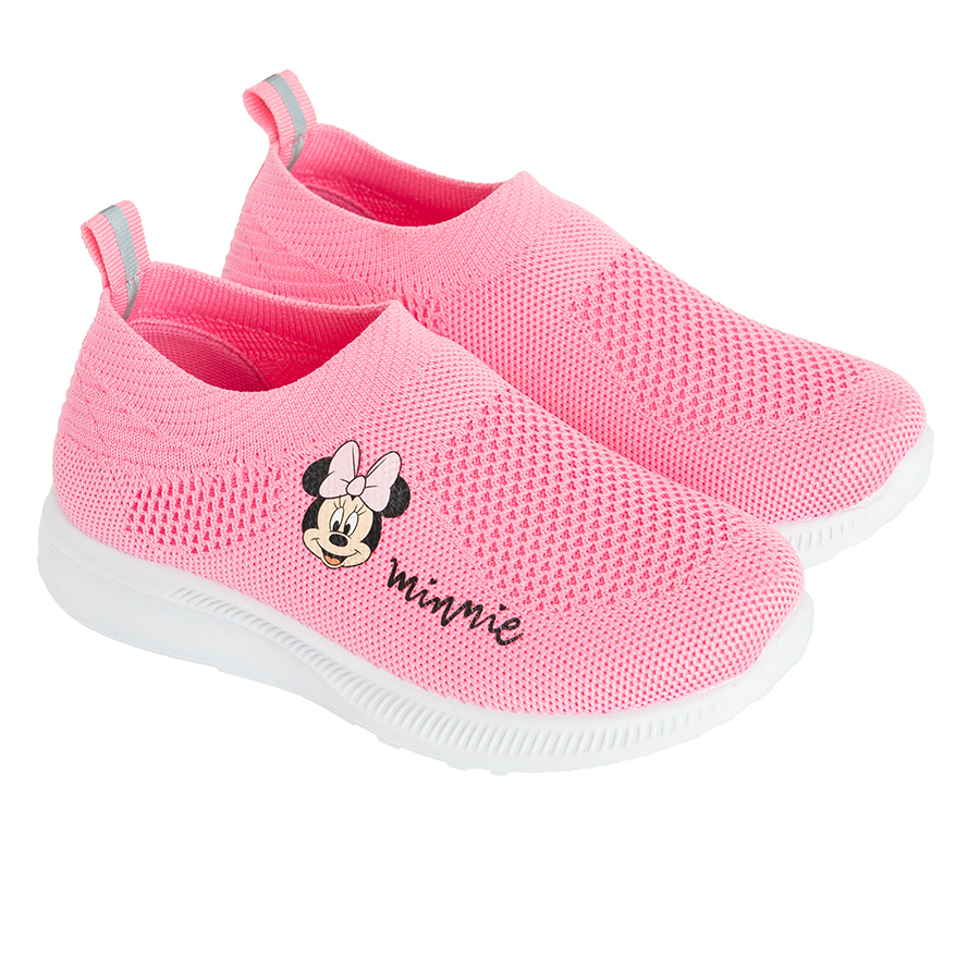 Αθλητικά παπούτσια ροζ με στάμπα MINNIE MOUSE